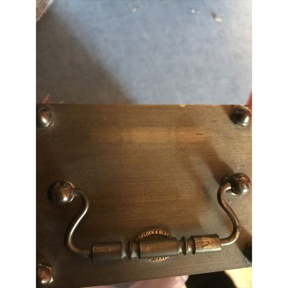 Belden and Blake Carriage Clock German Made Quartz Oilfield See Pic Description - Picture 6 of 6